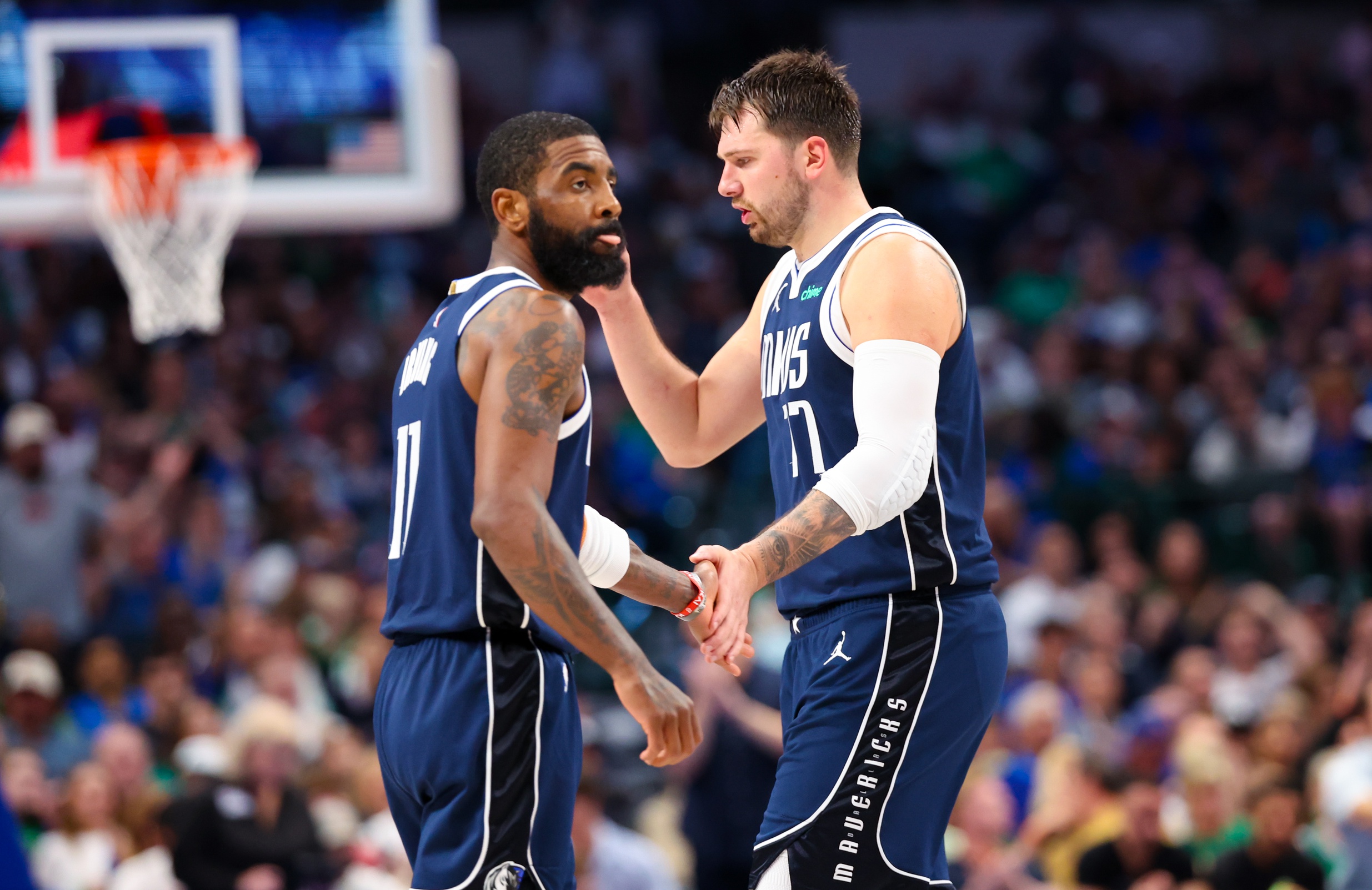 Kyrie Irving, Luka Doncic, Dallas Mavericks
